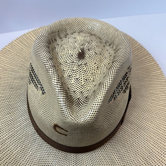 Charlie 1 Horse Women's Straw Western Cowboy Hat Size Medium- Thunderbird - Picture 4 of 7